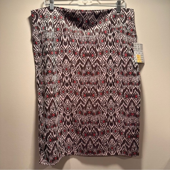 LulaRoe Cassie Pencil Skirt Stretchy High Wide Waist Band XXXL 24-26 - Picture 6 of 12